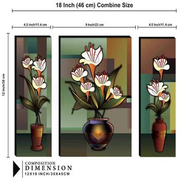 Set of 3 digital wall painting 4
