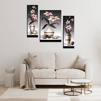 Set of 3 digital wall painting 4