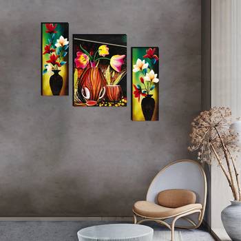 Set of 3 digital wall painting 4