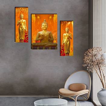 Set of 3 digital wall painting 4
