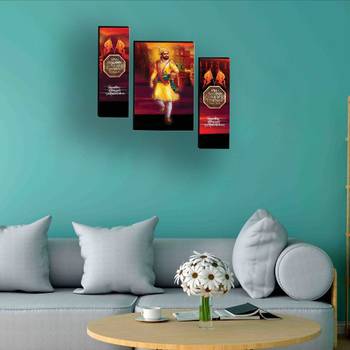 Set of 3 digital wall painting 3