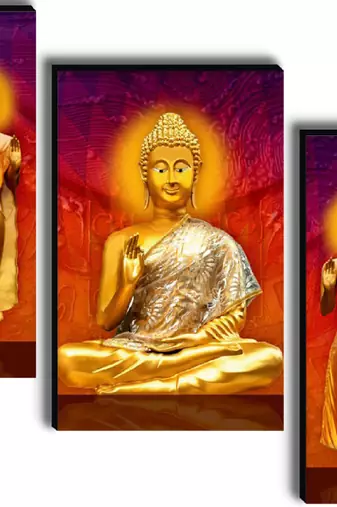 Set of 3 digital wall painting