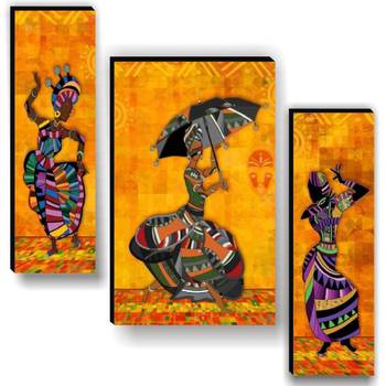 Set of 3 digital wall painting 2