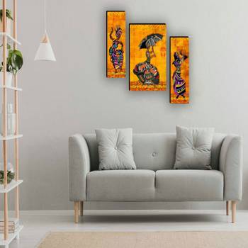 Set of 3 digital wall painting 3