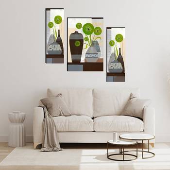 Set of 3 digital wall painting 3