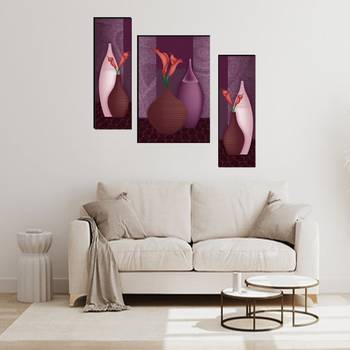 Set of 3 digital wall painting 3