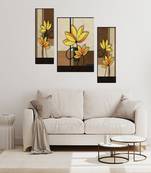 Set of 3 digital wall painting