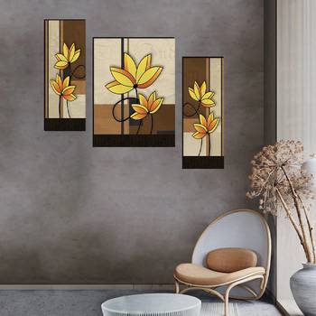 Set of 3 digital wall painting 4
