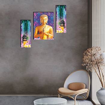 Set of 3 digital wall painting 1