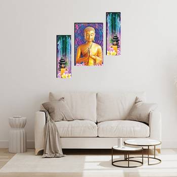 Set of 3 digital wall painting 4