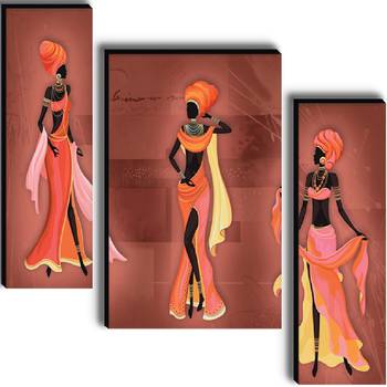 Set of 3 digital wall painting 2