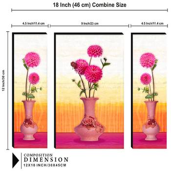 Set of 3 digital wall painting 3