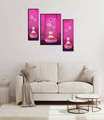 Set of 3 digital wall painting