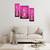 Set of 3 digital wall painting