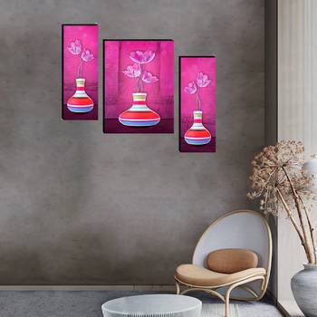 Set of 3 digital wall painting 2