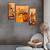 Set of 3 digital wall painting