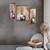 Set of 3 digital wall painting