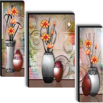 Set of 3 digital wall painting 3