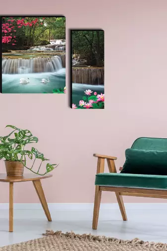 Set of 3 digital wall painting