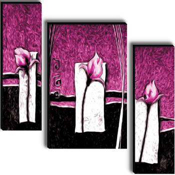 Set of 3 digital wall painting 1