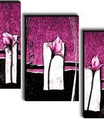 Set of 3 digital wall painting