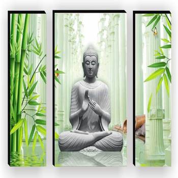 Set of 3 digital wall painting 3