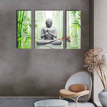 Set of 3 digital wall painting 4