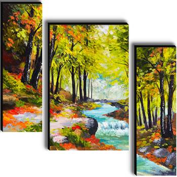 Set of 3 digital wall painting 2