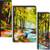 Set of 3 digital wall painting