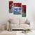 Set of 3 digital wall painting