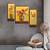 Set of 3 digital wall painting