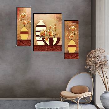 Set of 3 digital wall painting 4