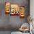 Set of 3 digital wall painting