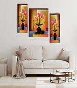 Set of 3 digital wall painting
