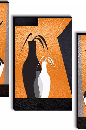 Set of 3 digital wall painting