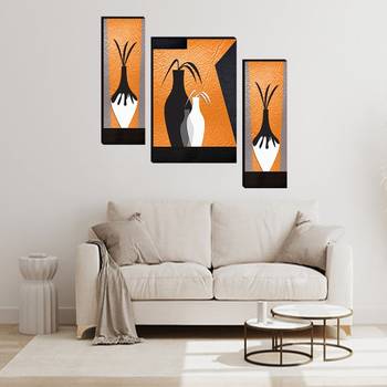 Set of 3 digital wall painting 4