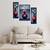 Set of 3 digital wall painting