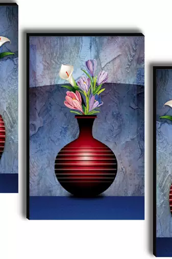 Set of 3 digital wall painting