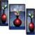 Set of 3 digital wall painting