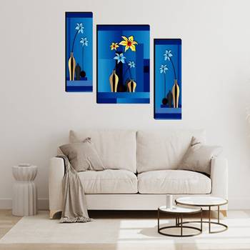 Set of 3 digital wall painting 2