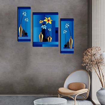 Set of 3 digital wall painting 4
