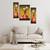 Set of 3 digital wall painting