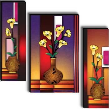 Set of 3 digital wall painting 2