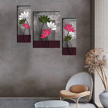 Set of 3 digital wall painting 4