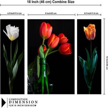 Set of 3 digital wall painting 3
