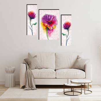 Set of 3 digital wall painting 3