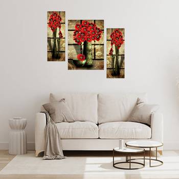 Set of 3 digital wall painting 2
