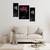 Set of 3 digital wall painting
