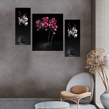 Set of 3 digital wall painting 4