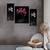 Set of 3 digital wall painting